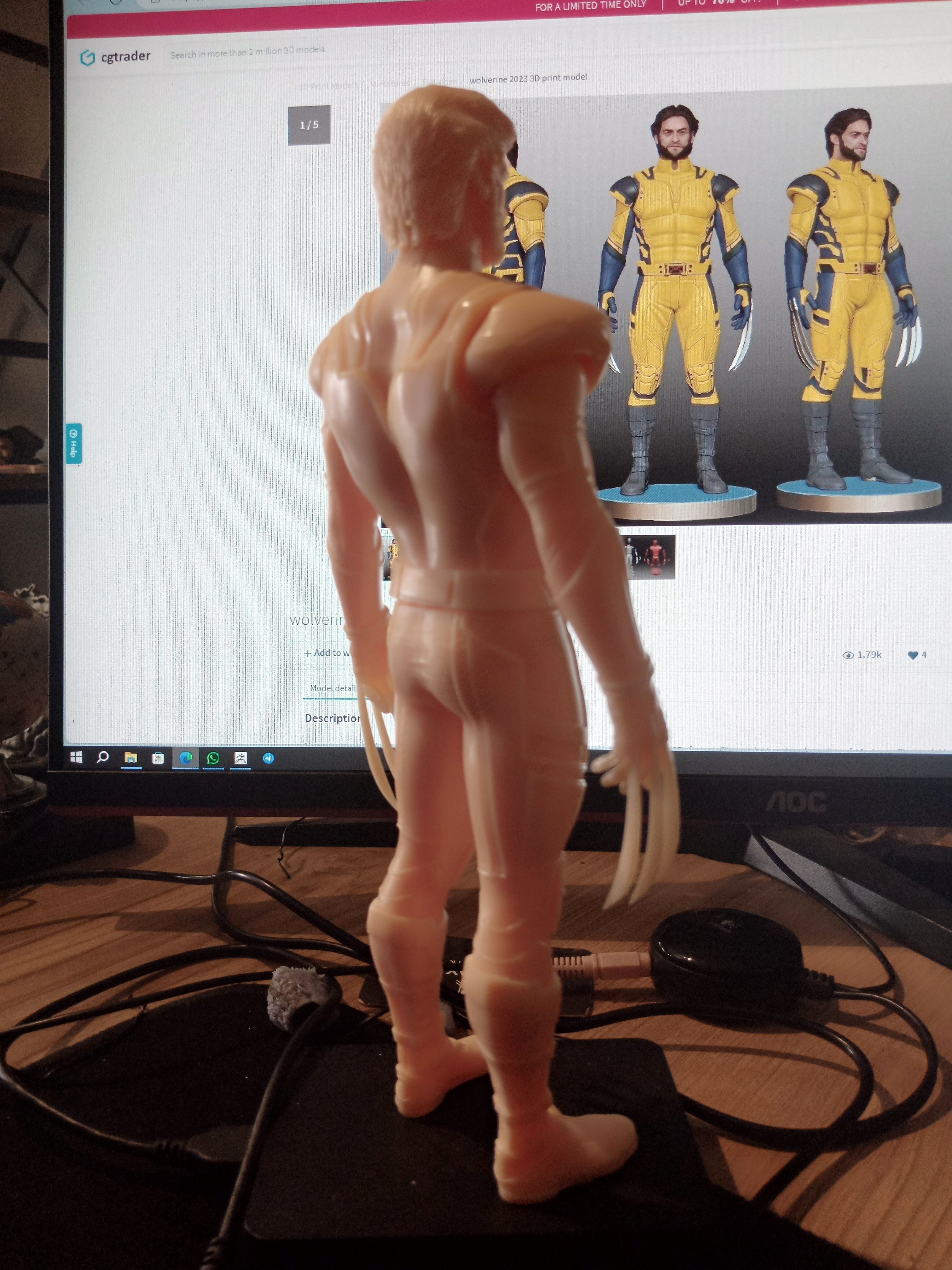 wolverine 2023 3D print model_7
