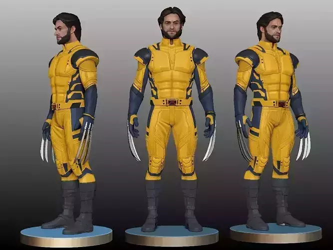 wolverine 2023 3D print model