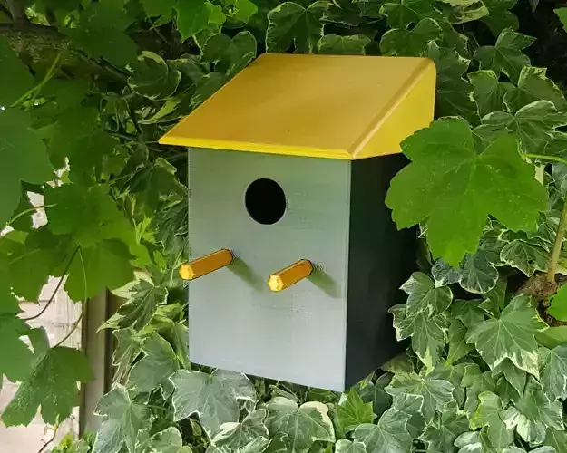 Eco Friendly Bird Box For Gardens Balconies Walls By CC3D 3D print model
