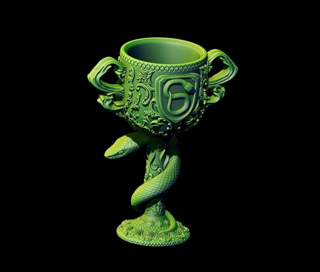 Snake Ornamental Deluxe Chalice Nagini Potter 3D print model_1