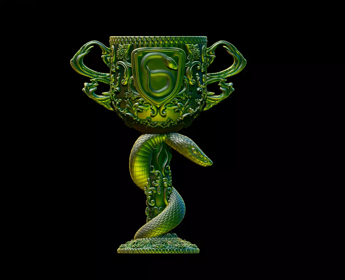 Snake Ornamental Deluxe Chalice Nagini Potter 3D print model_0