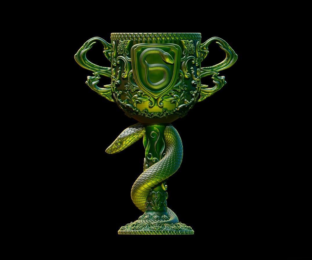 Snake Ornamental Deluxe Chalice Nagini Potter 3D print model_3