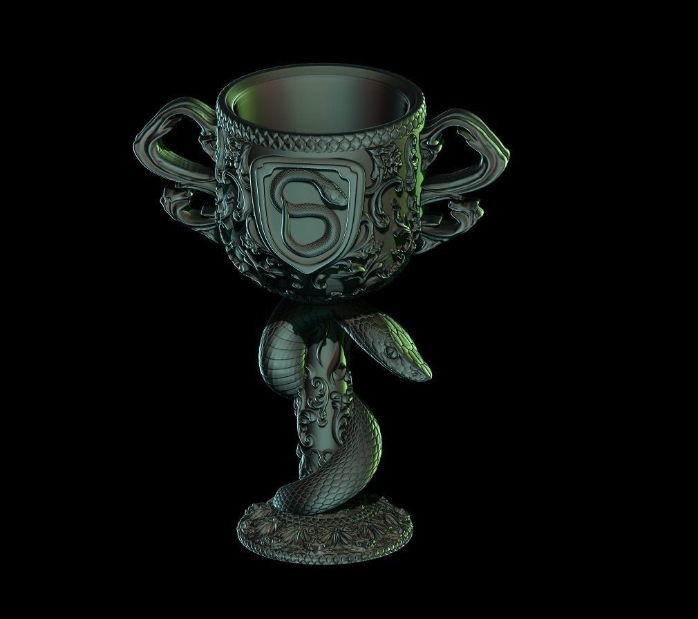 Snake Ornamental Deluxe Chalice Nagini Potter 3D print model_6
