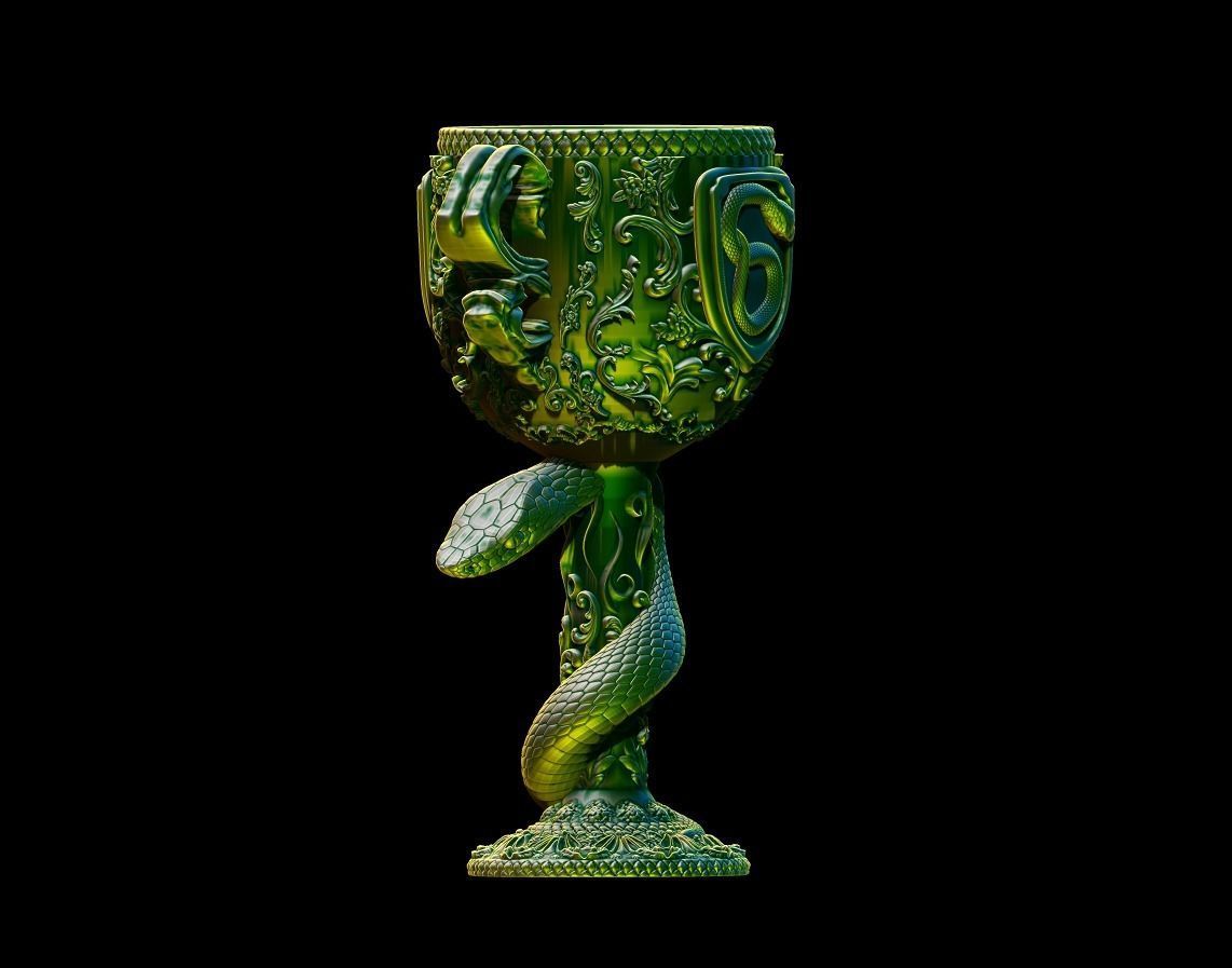Snake Ornamental Deluxe Chalice Nagini Potter 3D print model_2