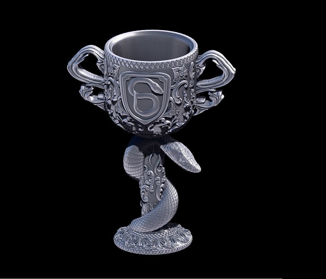 Snake Ornamental Deluxe Chalice Nagini Potter 3D print model_7