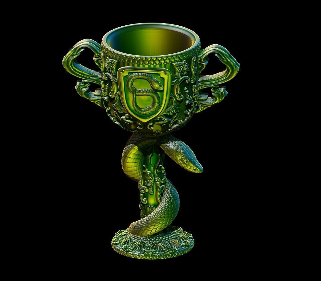Snake Ornamental Deluxe Chalice Nagini Potter 3D print model_5