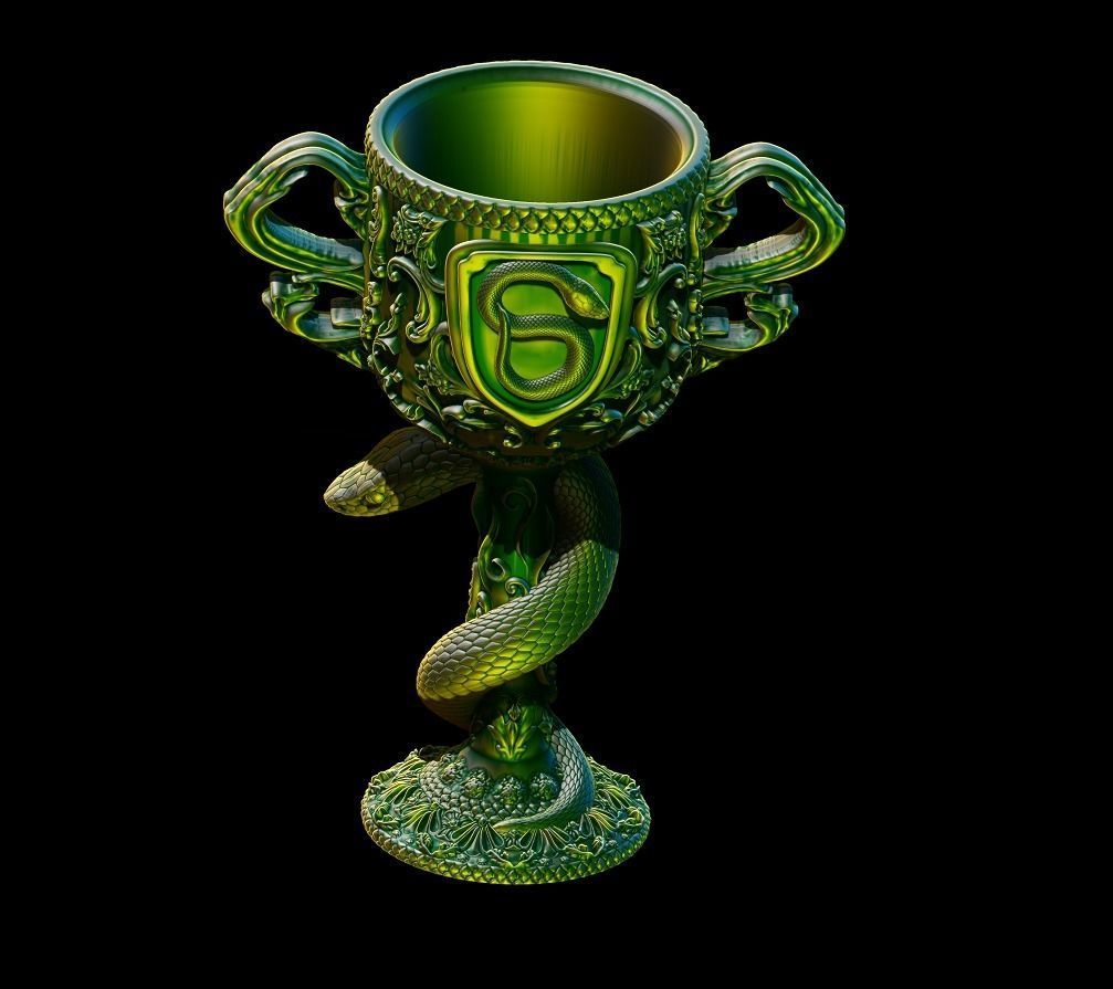 Snake Ornamental Deluxe Chalice Nagini Potter 3D print model_4