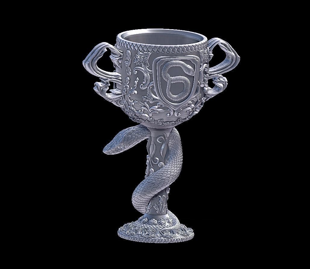Snake Ornamental Deluxe Chalice Nagini Potter 3D print model_8