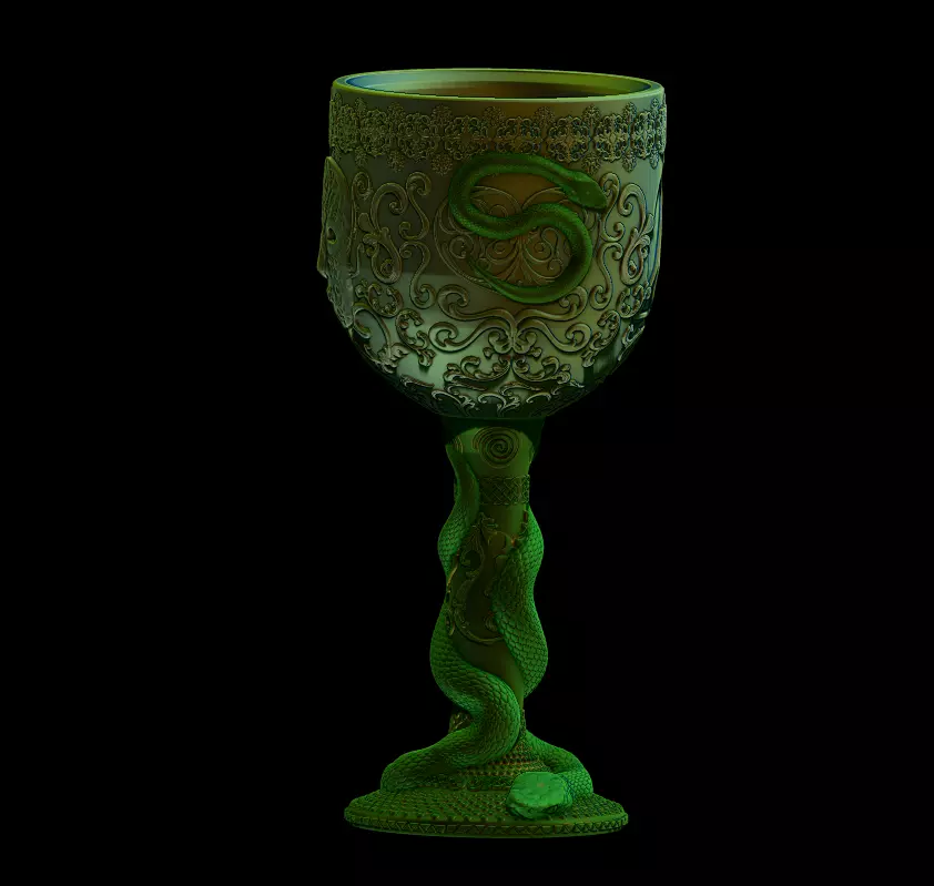 Snake Cup Chalice Potter Nagini 3D print model
