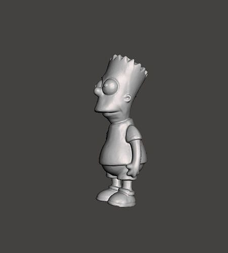 BART SIMPSON VINTAGE BOOTLEG - THE SIMPSONS 3D print model