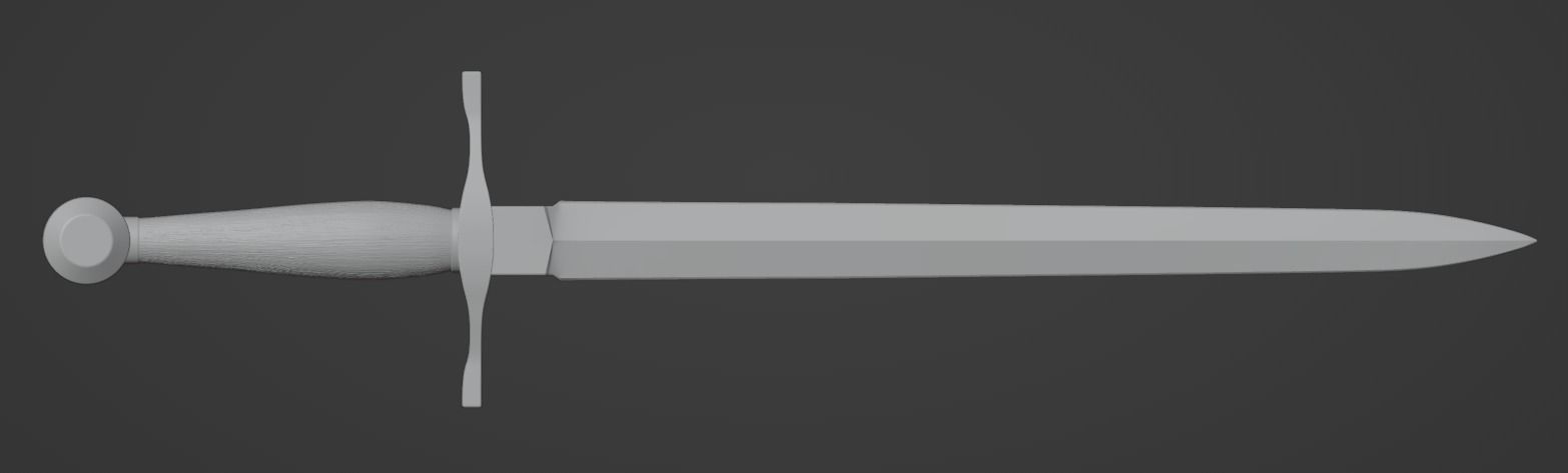 Elden Ring The Short Sword 3D Print 3D print model_2