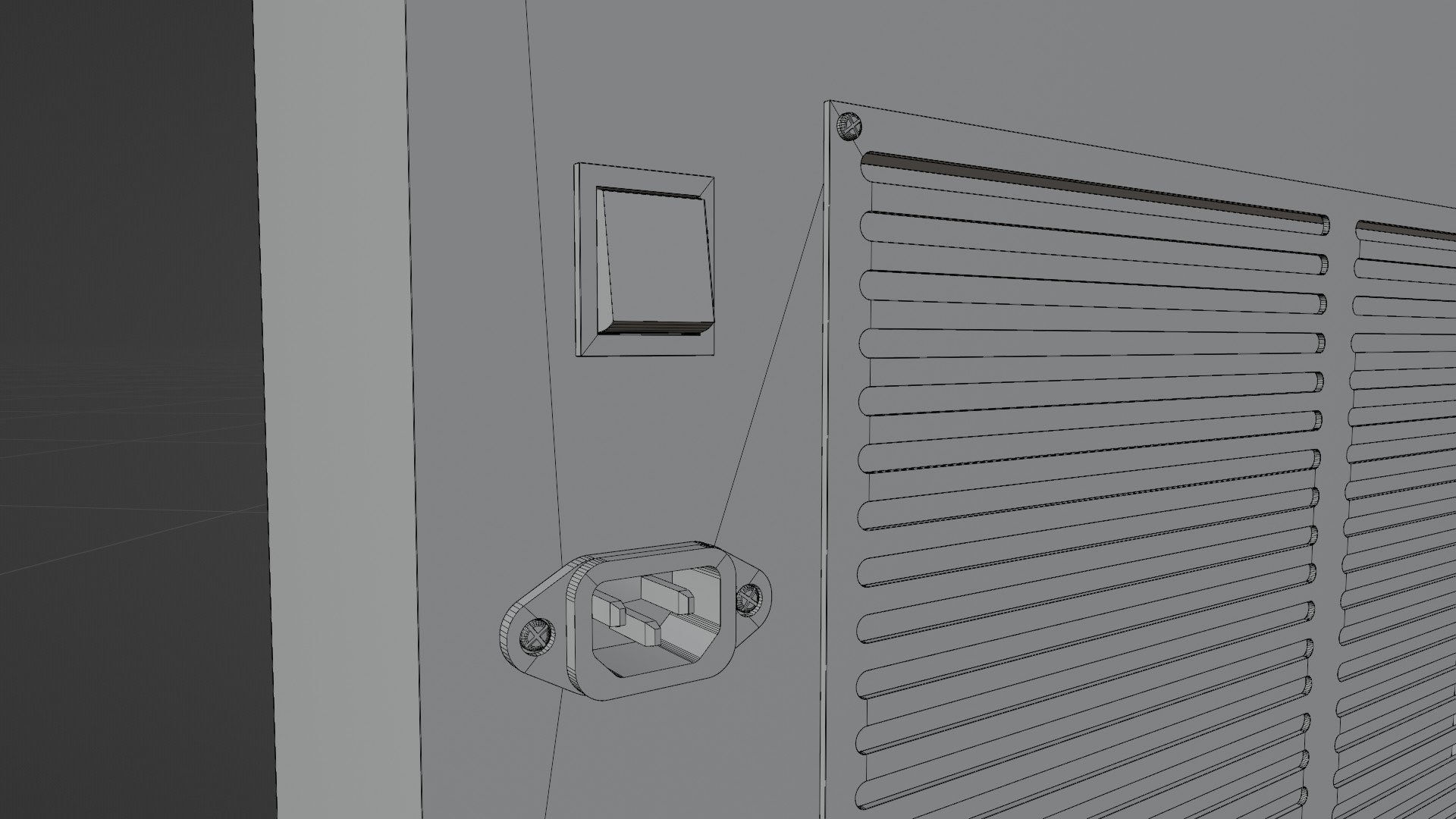 Digital Billboard 3D Model Low-poly 3D model_34