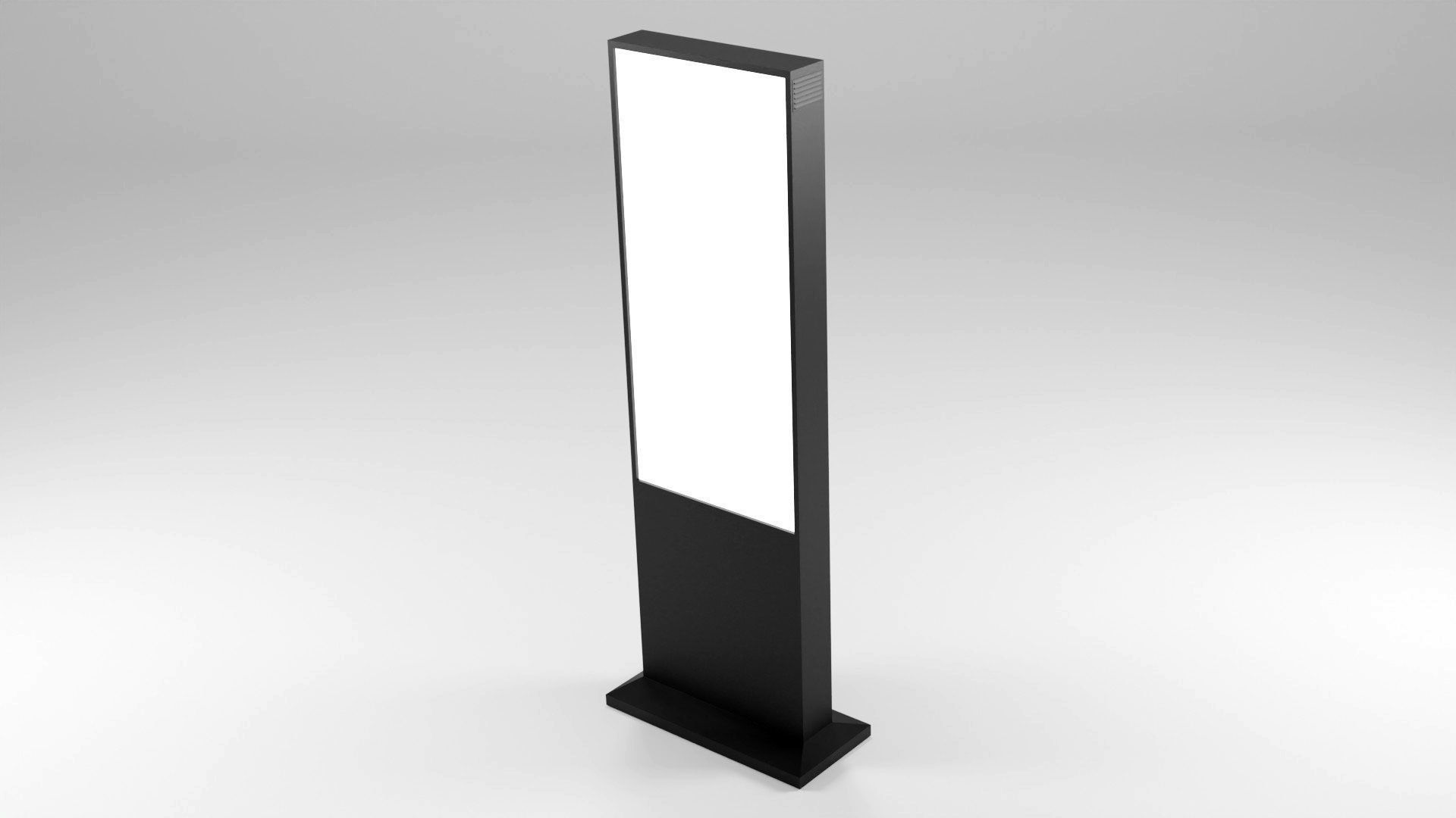 Digital Billboard 3D Model Low-poly 3D model_45