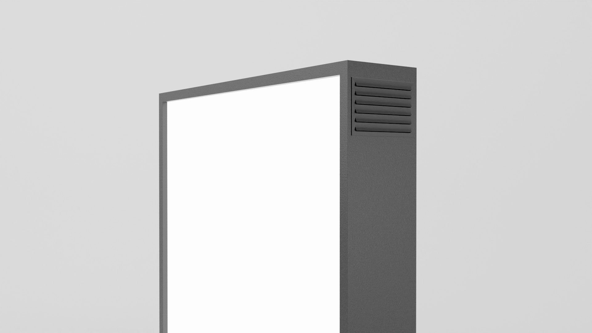 Digital Billboard 3D Model Low-poly 3D model_9