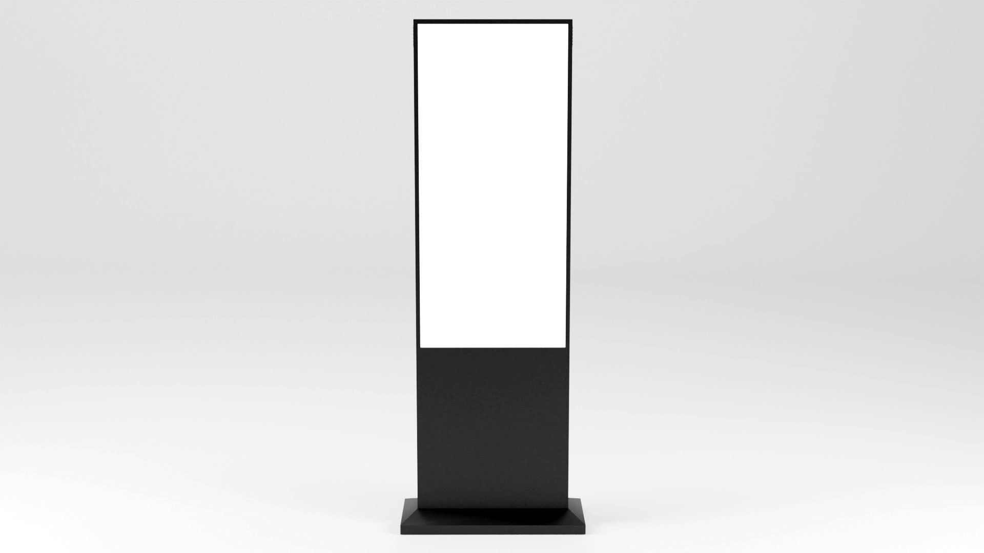 Digital Billboard 3D Model Low-poly 3D model_44