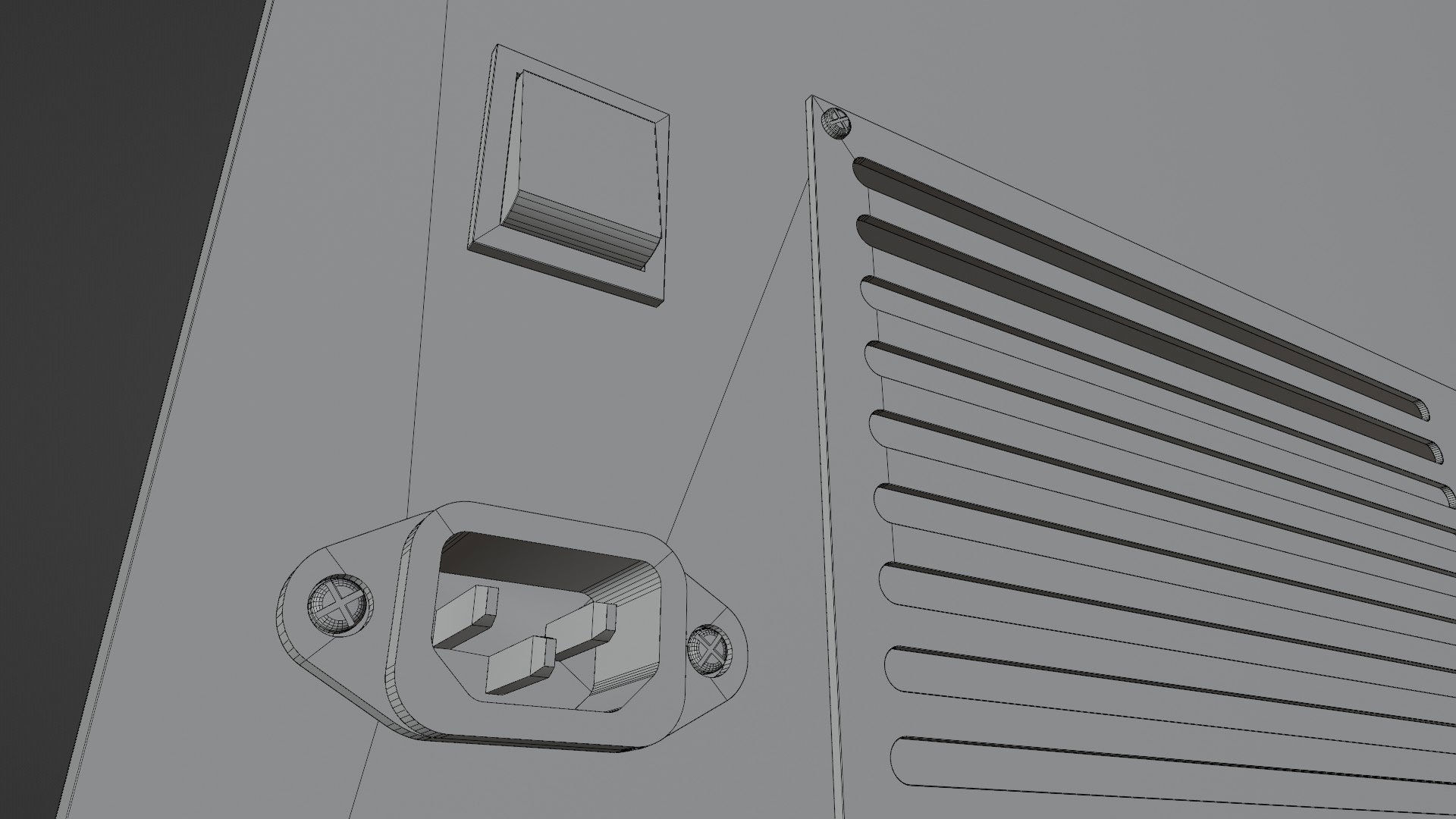 Digital Billboard 3D Model Low-poly 3D model_35