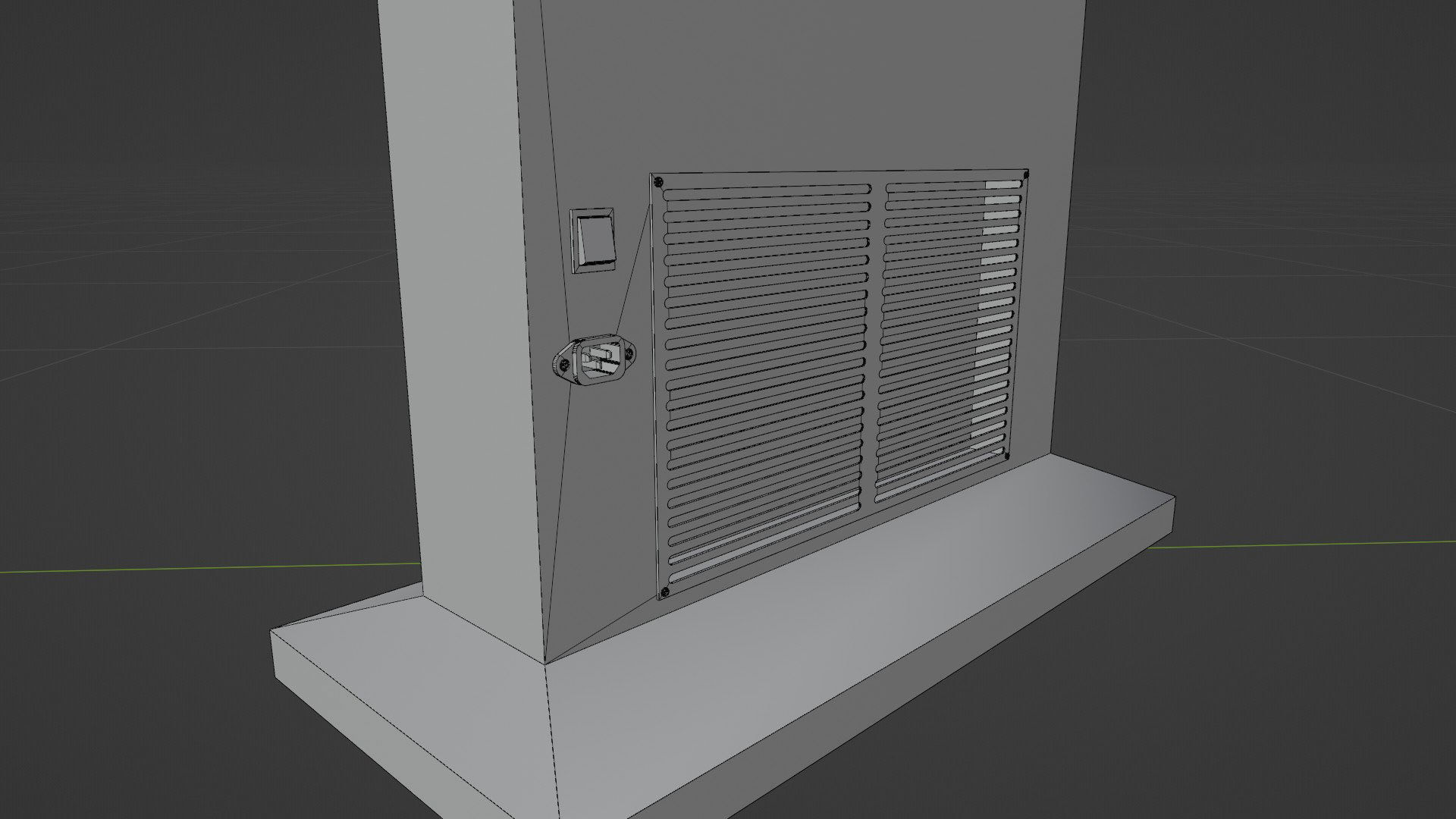 Digital Billboard 3D Model Low-poly 3D model_32