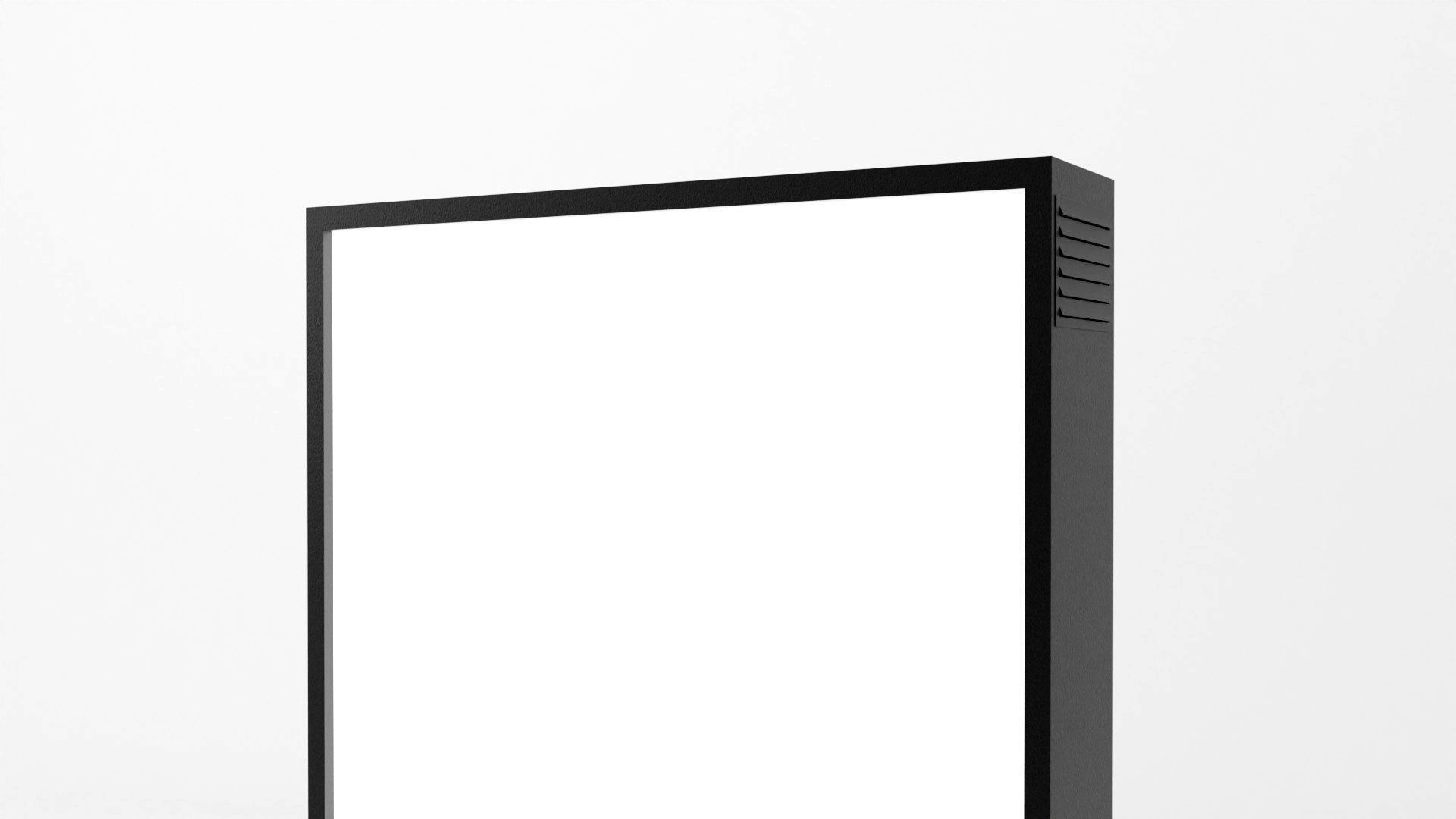 Digital Billboard 3D Model Low-poly 3D model_10