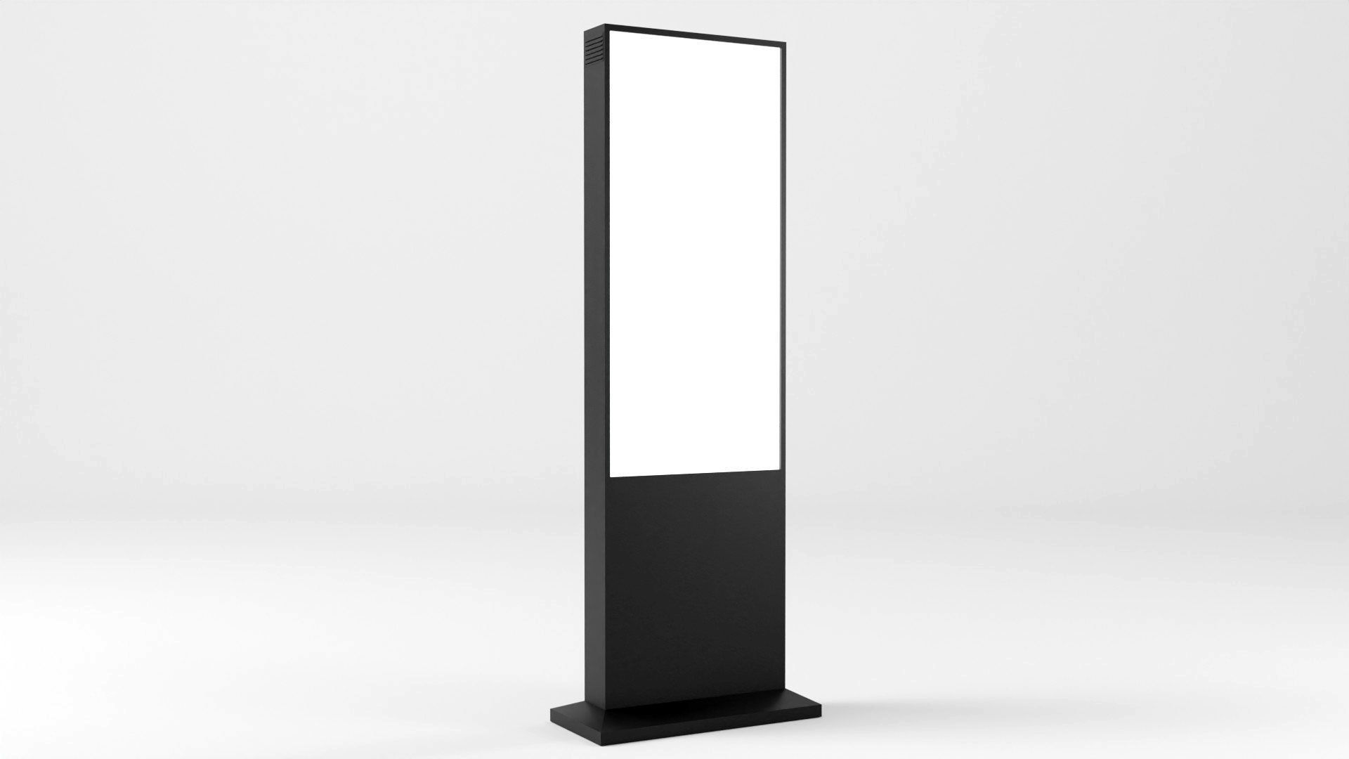 Digital Billboard 3D Model Low-poly 3D model_17