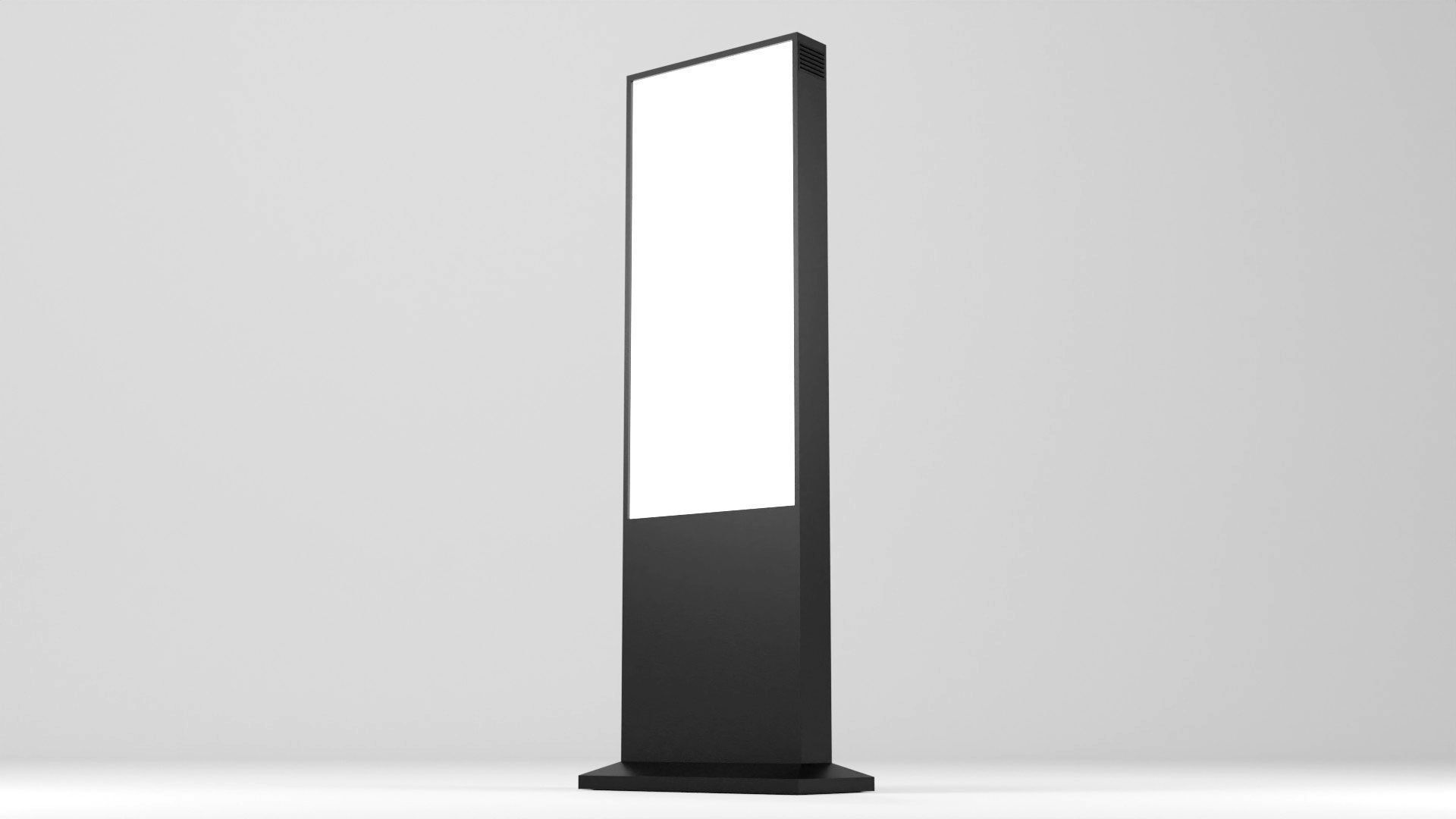 Digital Billboard 3D Model Low-poly 3D model_26