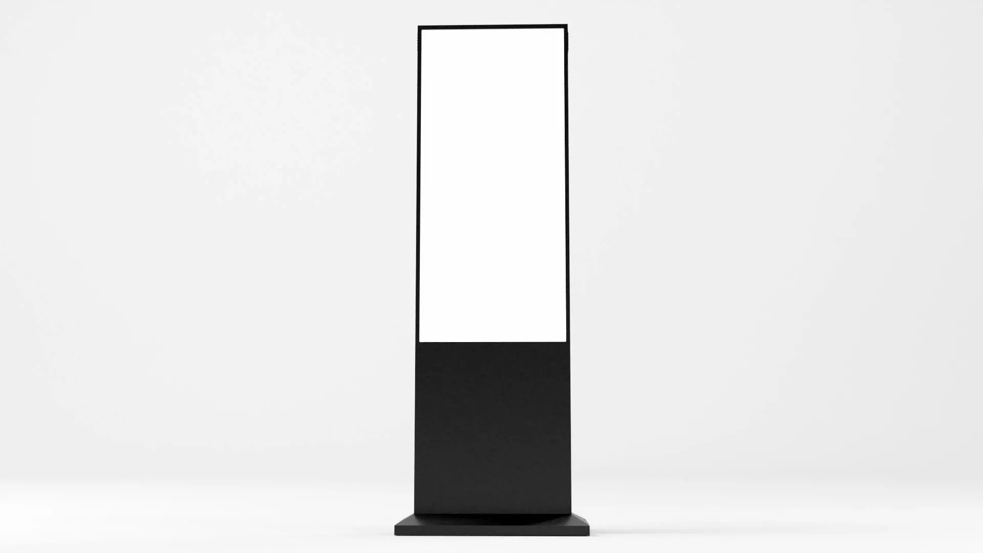 Digital Billboard 3D Model Low-poly 3D model_0