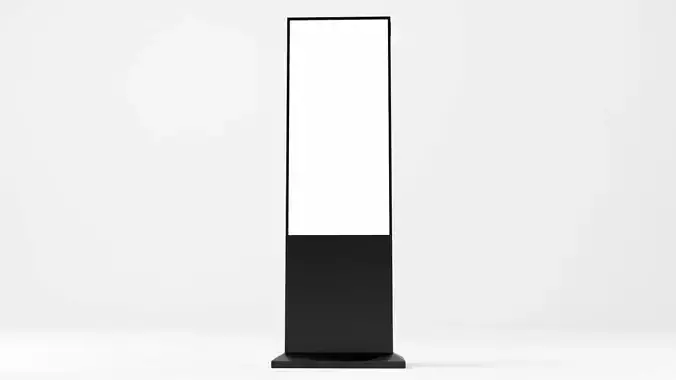 Digital Billboard 3D Model