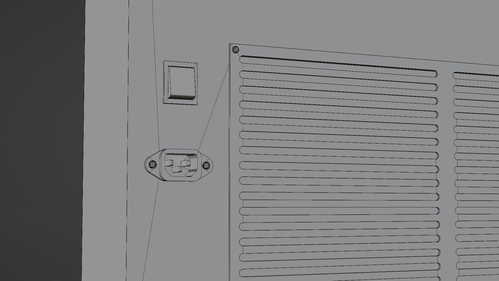 Digital Billboard 3D Model Low-poly 3D model_29