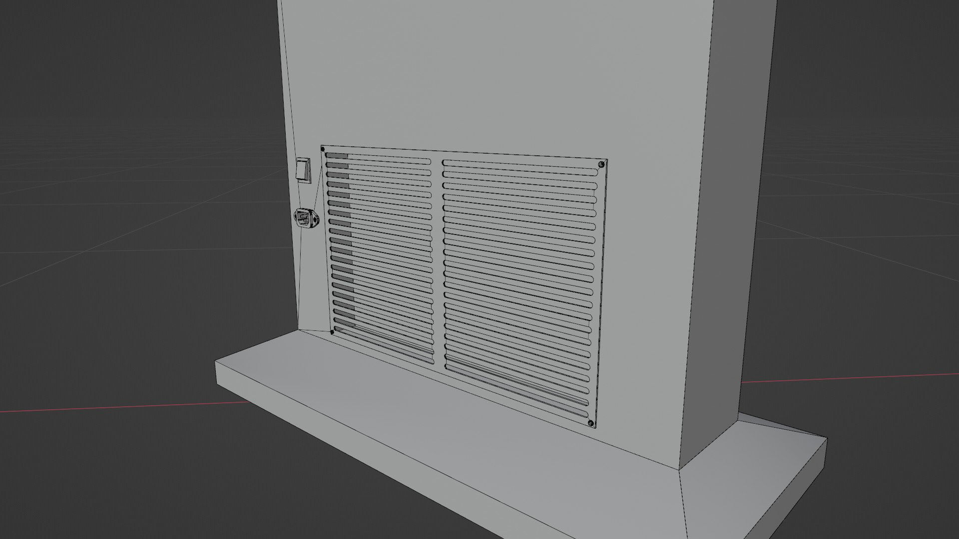 Digital Billboard 3D Model Low-poly 3D model_31