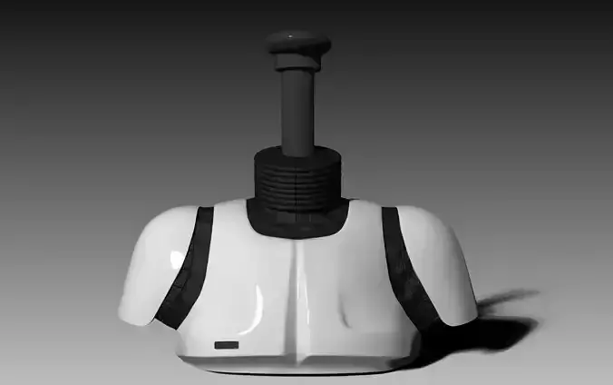 Scout Trooper Helmet Stand 3D print model