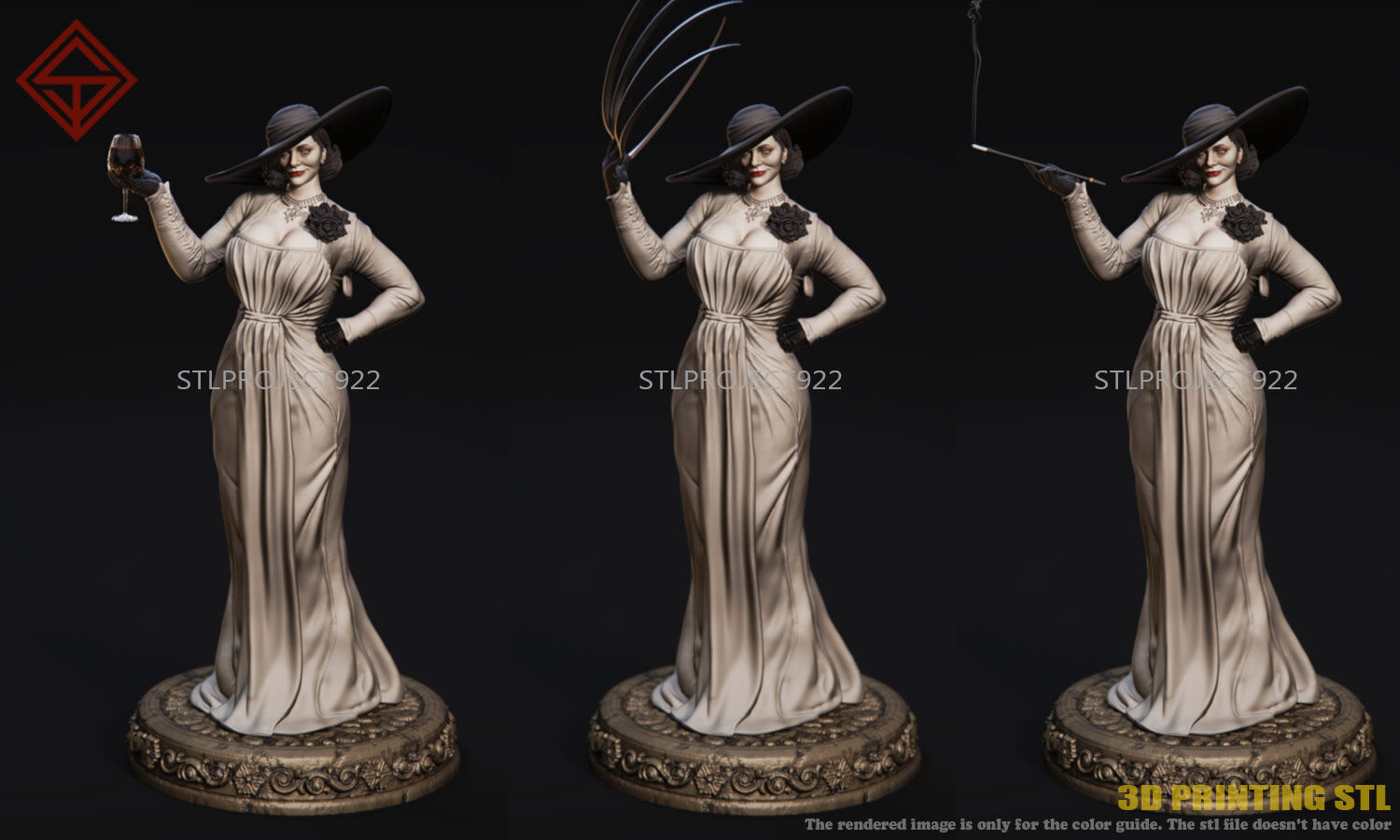 Big Lady 3D print model_1