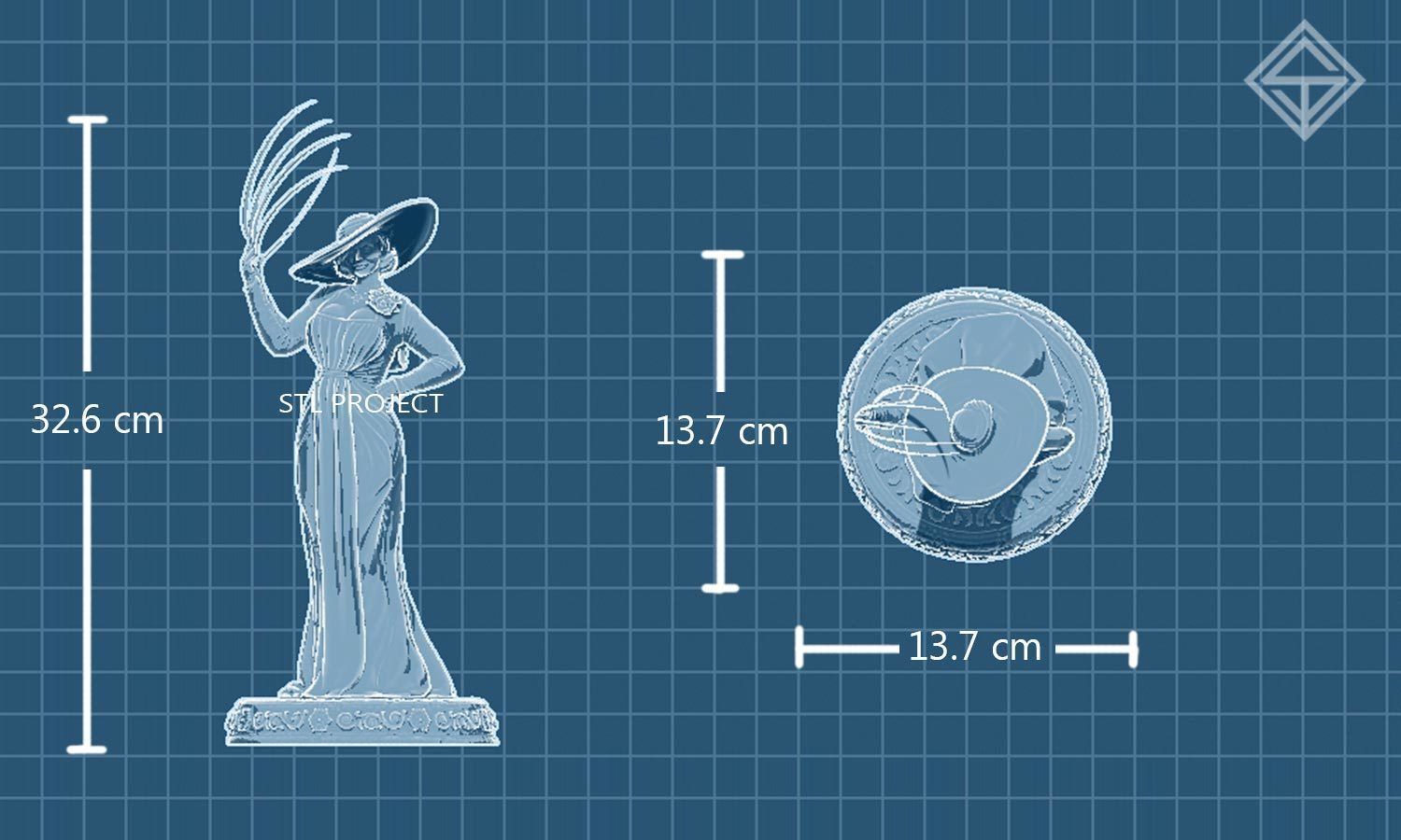 Big Lady 3D print model_5