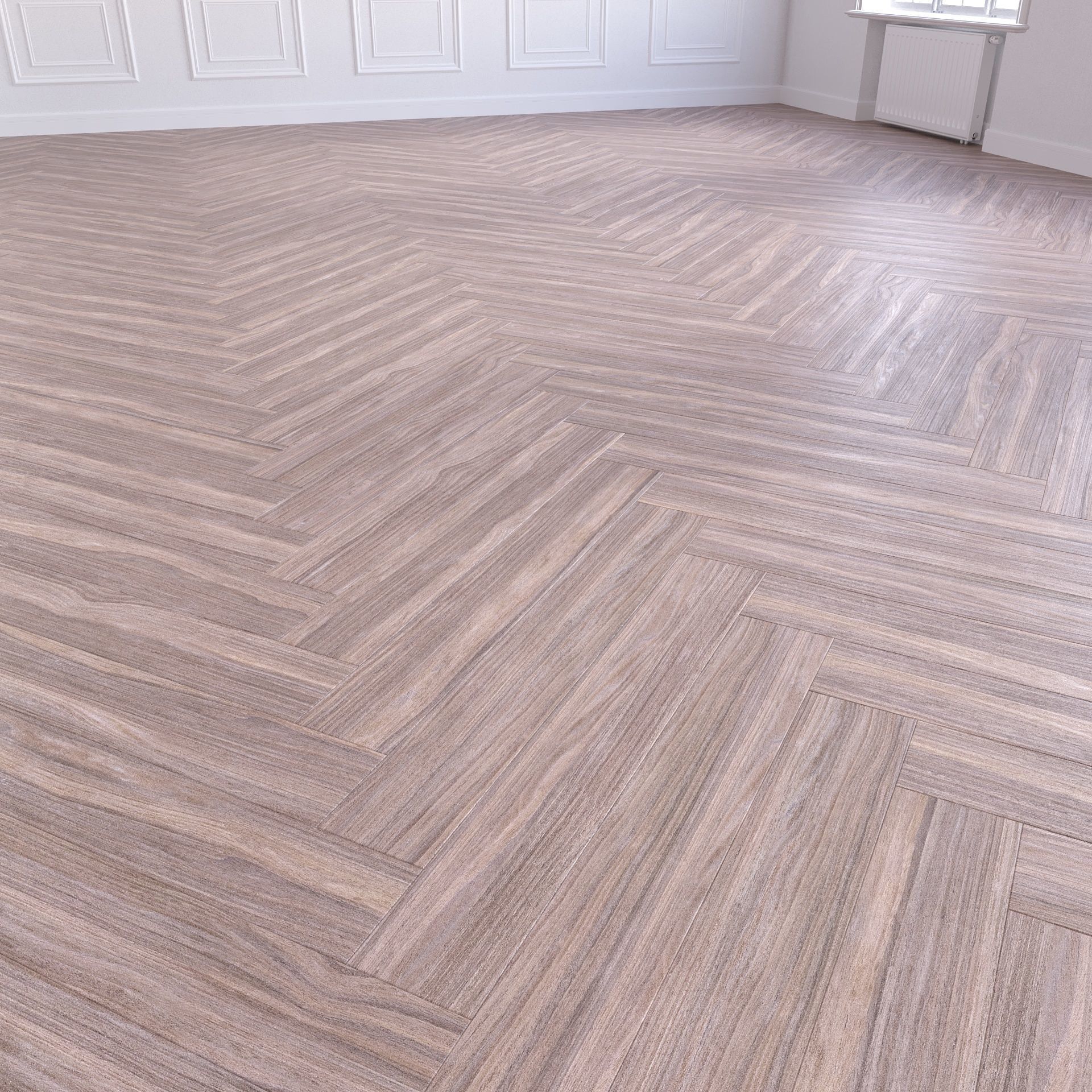 Parquet - Laminate - Wooden floor 2 in 1 Low-poly 3D model_6