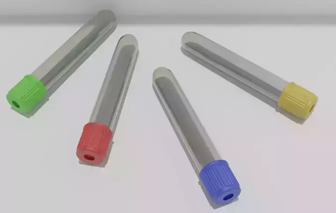 Blood Tubes Laboratory Chemistry Science