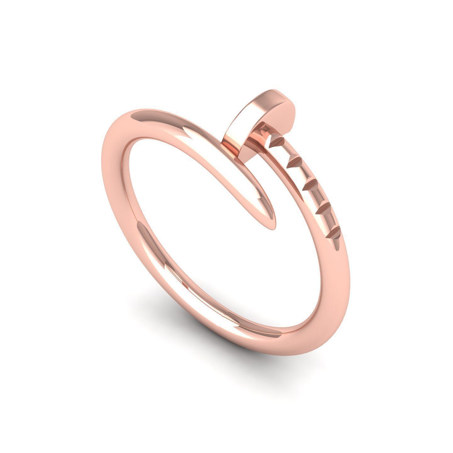 Wedding Ring 3D print model_2