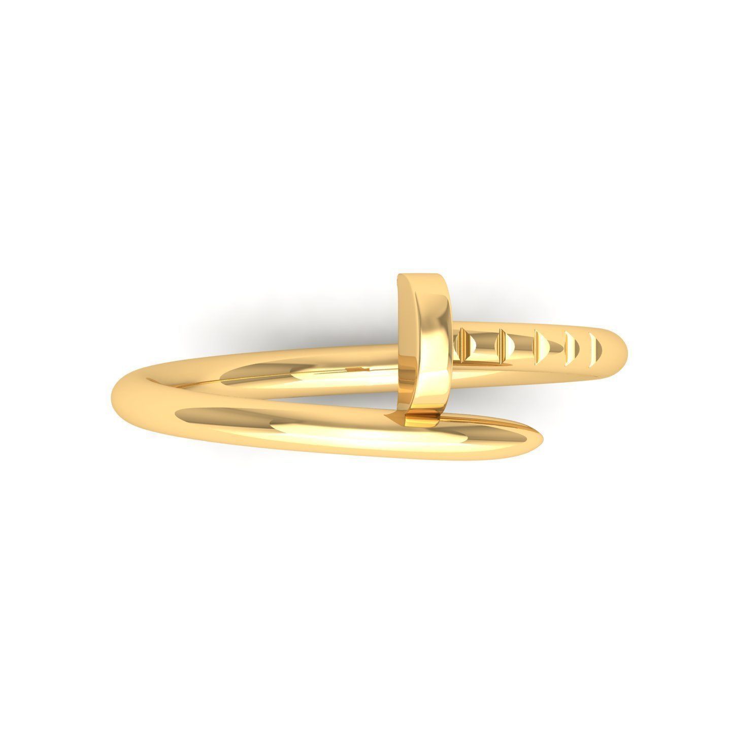 Wedding Ring 3D print model_5
