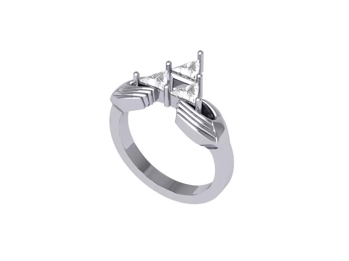 Wedding Ring 3D print model