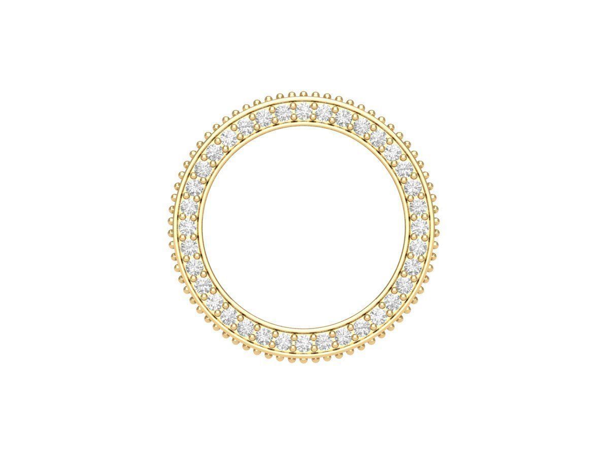 Wedding Ring  3D print model_8