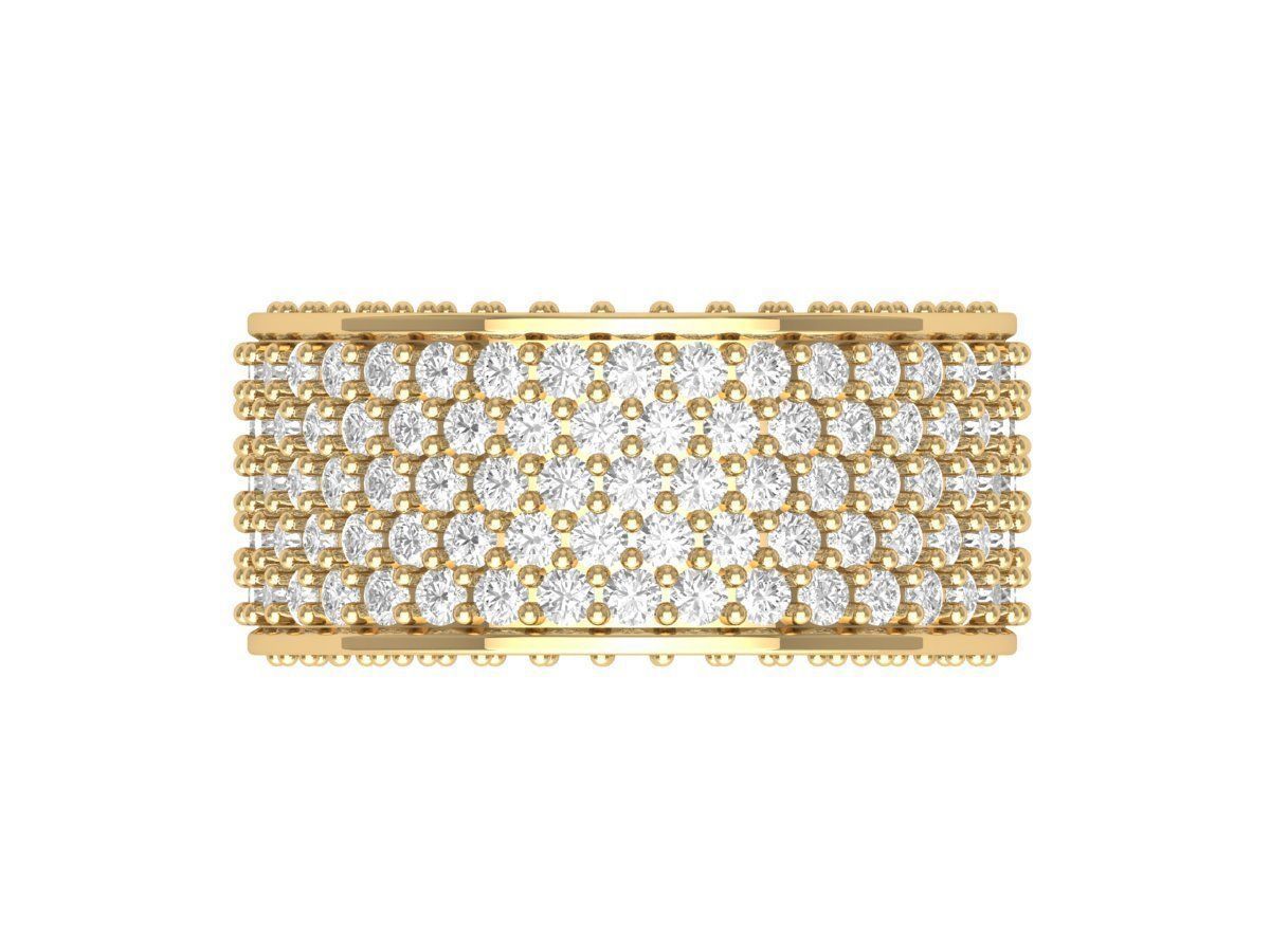 Wedding Ring  3D print model_5