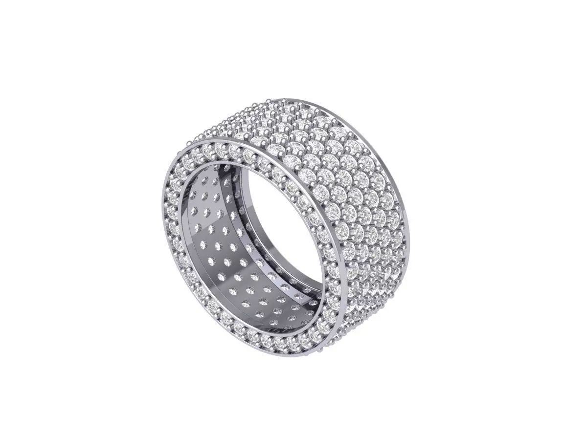 Wedding Ring  3D print model_0