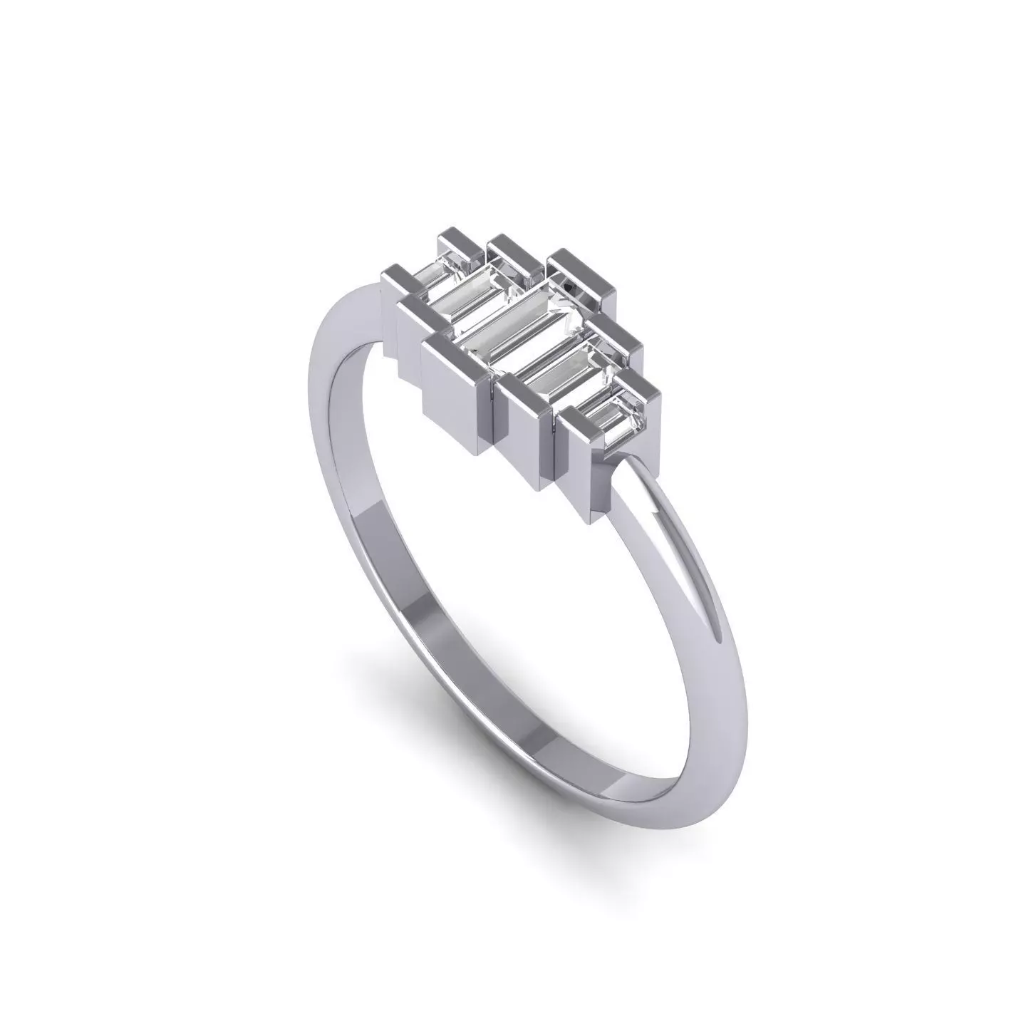 Wedding Ring 3D print model_0
