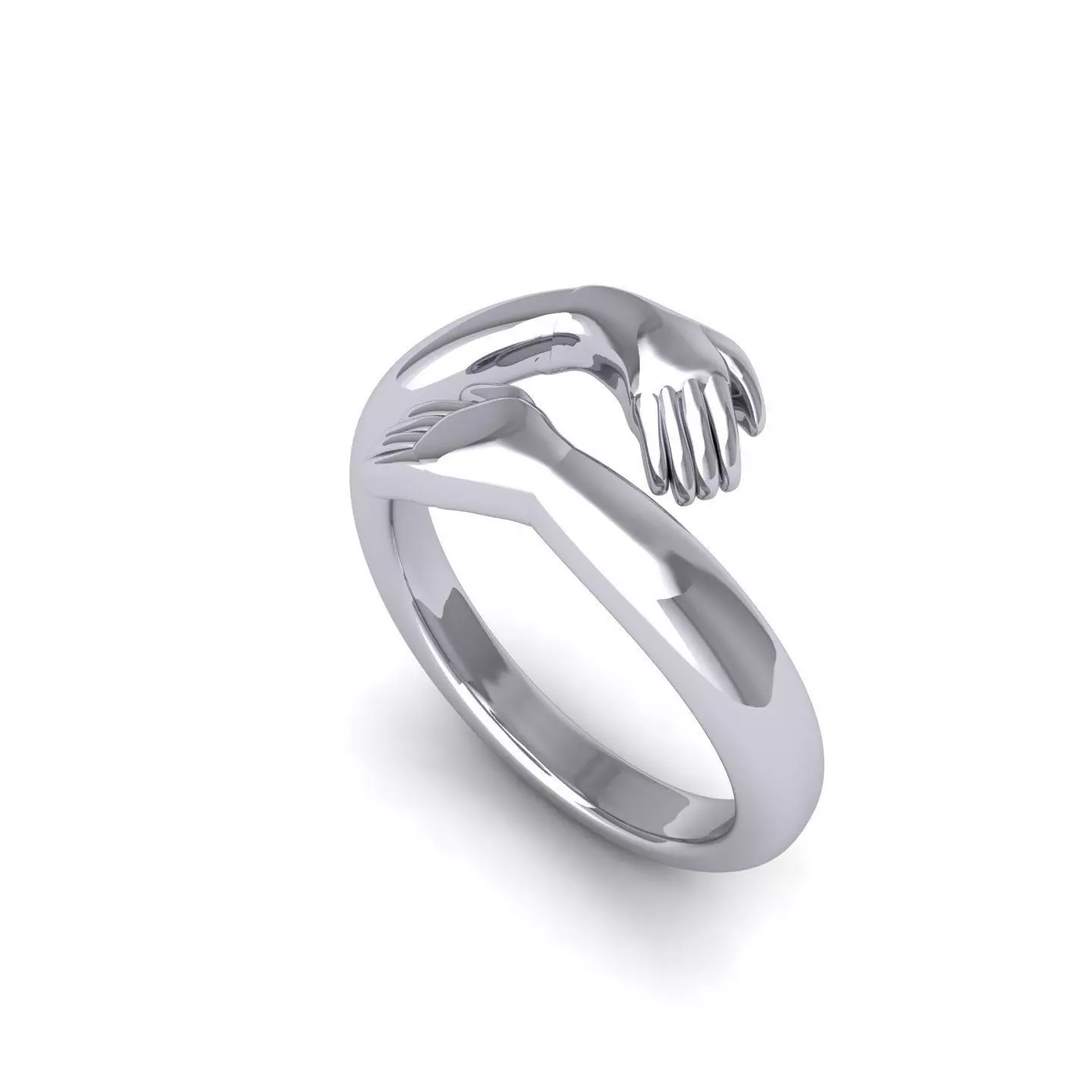 Hand Ring 3D print model