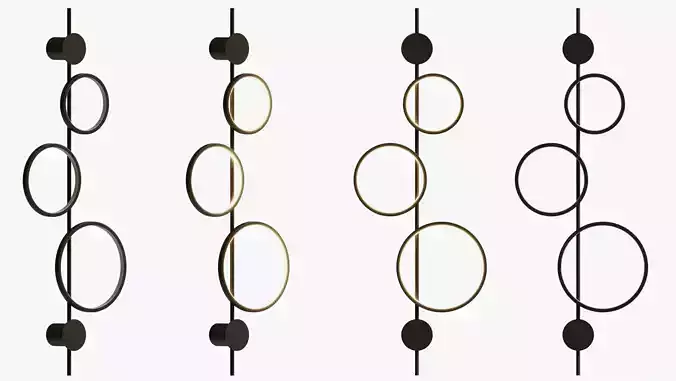 Modern simple wall lamp