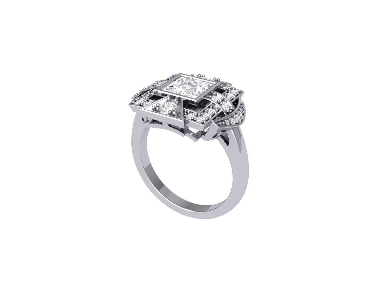 Wedding Ring 3D print model