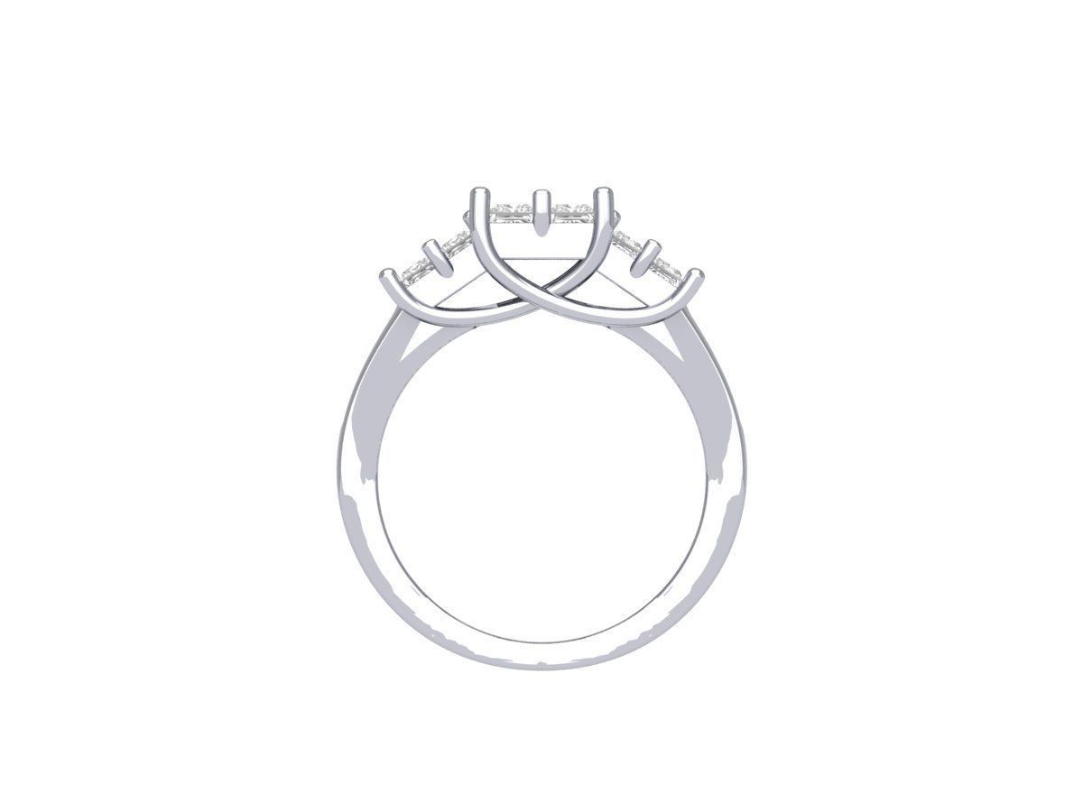 Wedding Ring  3D print model_5