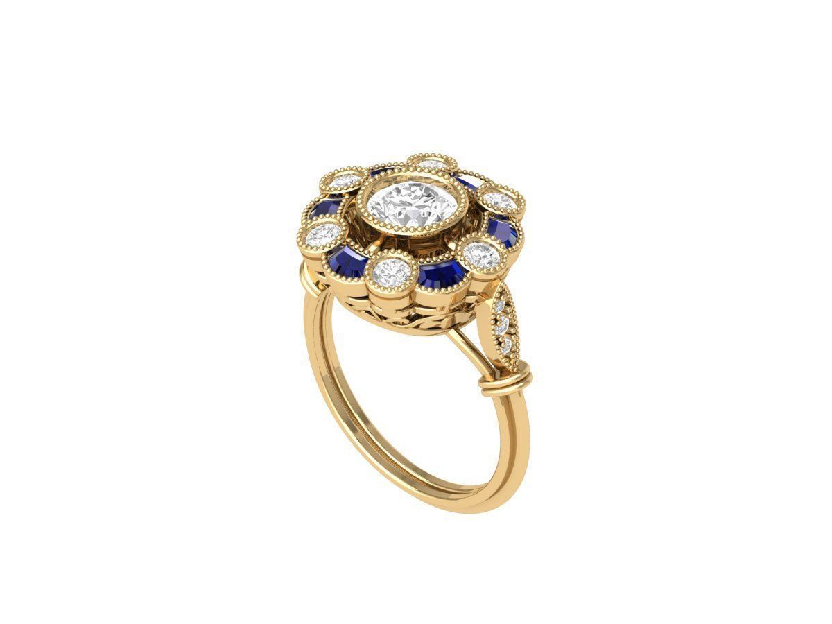 Wedding Ring  3D print model_2