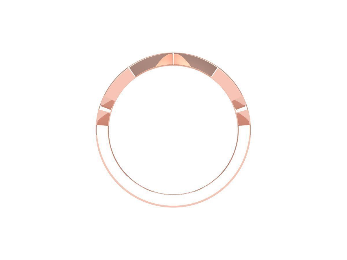 Wedding Ring 3D print model_8