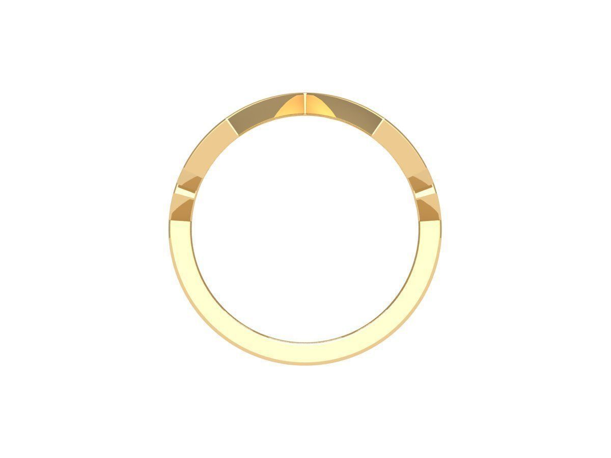 Wedding Ring 3D print model_6