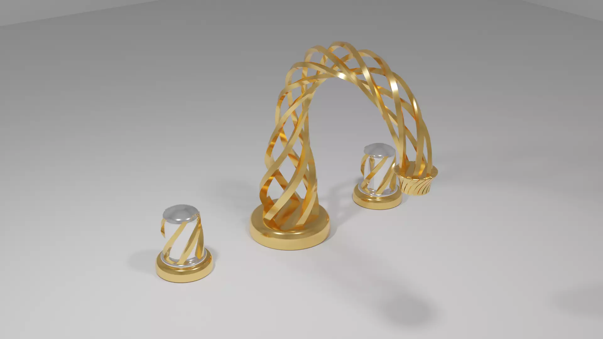 Spiral Art Faucet Free 3D model