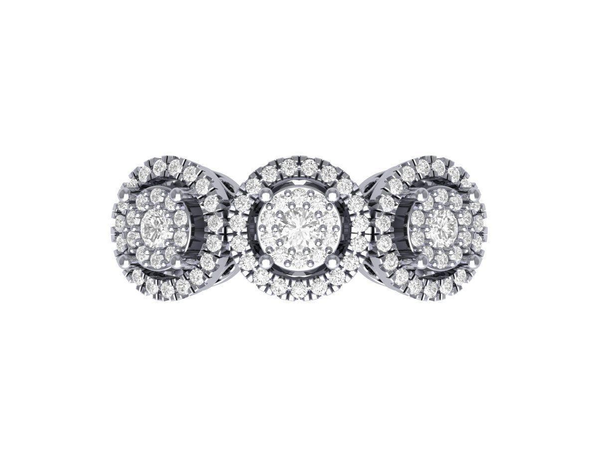 Wedding Ring  3D print model_3