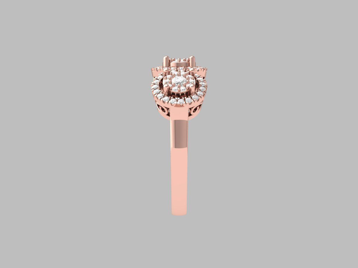 Wedding Ring  3D print model_10